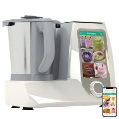 Robot de cocina inteligente QANA, venta al por mayor, OEM, Wifi, procesador de alimentos comercial, máquina de cocina, Thermomix, picadora eléctrica