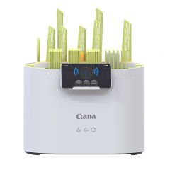 Bloque de cuchillos Qana, soporte para esterilización UV, operación con una sola tecla, lámpara UV, desinfección, soporte para cuchillos de cocina