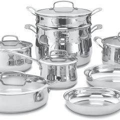 Juego de utensilios de cocina Cuisinart Contour de acero inoxidable de 13 piezas