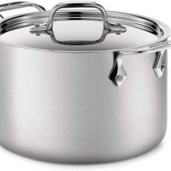 All-Clad BD552043 D5 Acero inoxidable 18/10 cepillado de 5 capas adheridas
