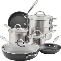 Rachael Ray Professional Acero inoxidable/anodizado duro antiadherente