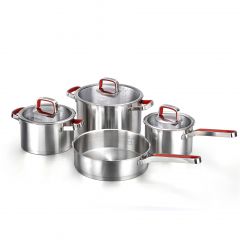 Juego de utensilios de cocina de acero inoxidable de 7 piezas