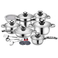 Accesorios de cocina, juegos de cocina, utensilios de cocina antiadherentes, juego de ollas y sartenes, cacerola de acero inoxidable