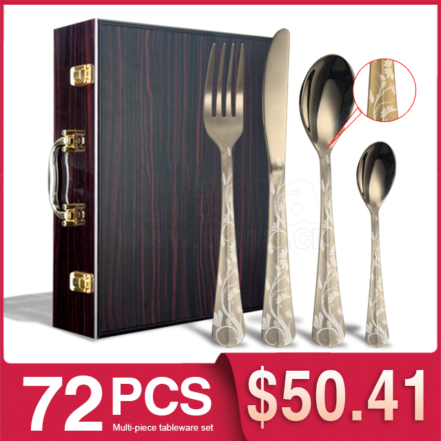 72 piezas de Champagne + Láser + Caja de madera Láser de Champagne